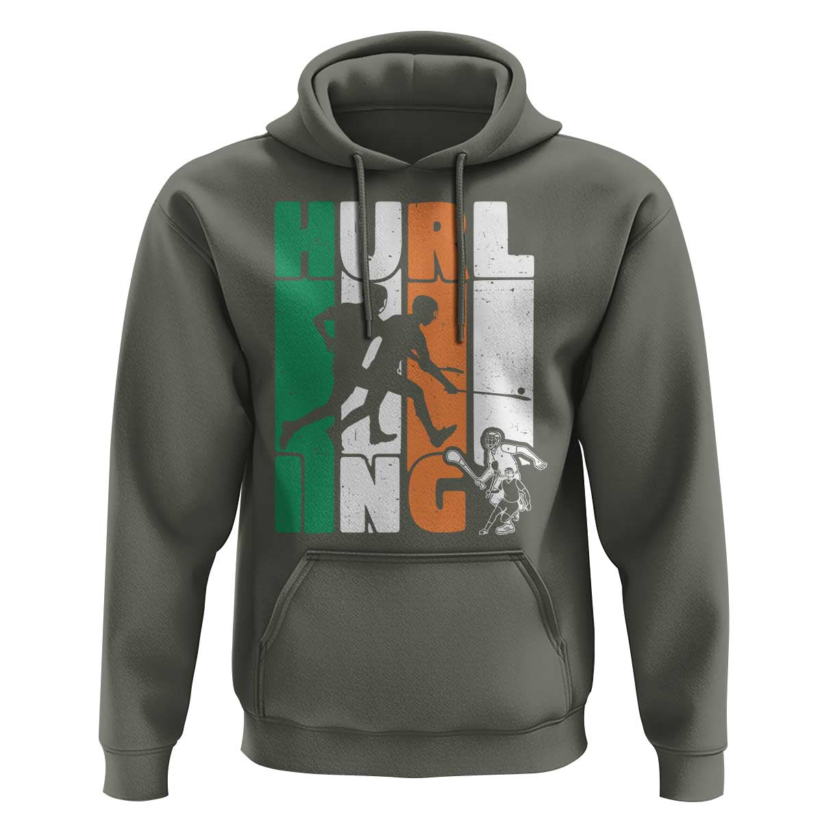 Irish Hurling Hurler Hoodie