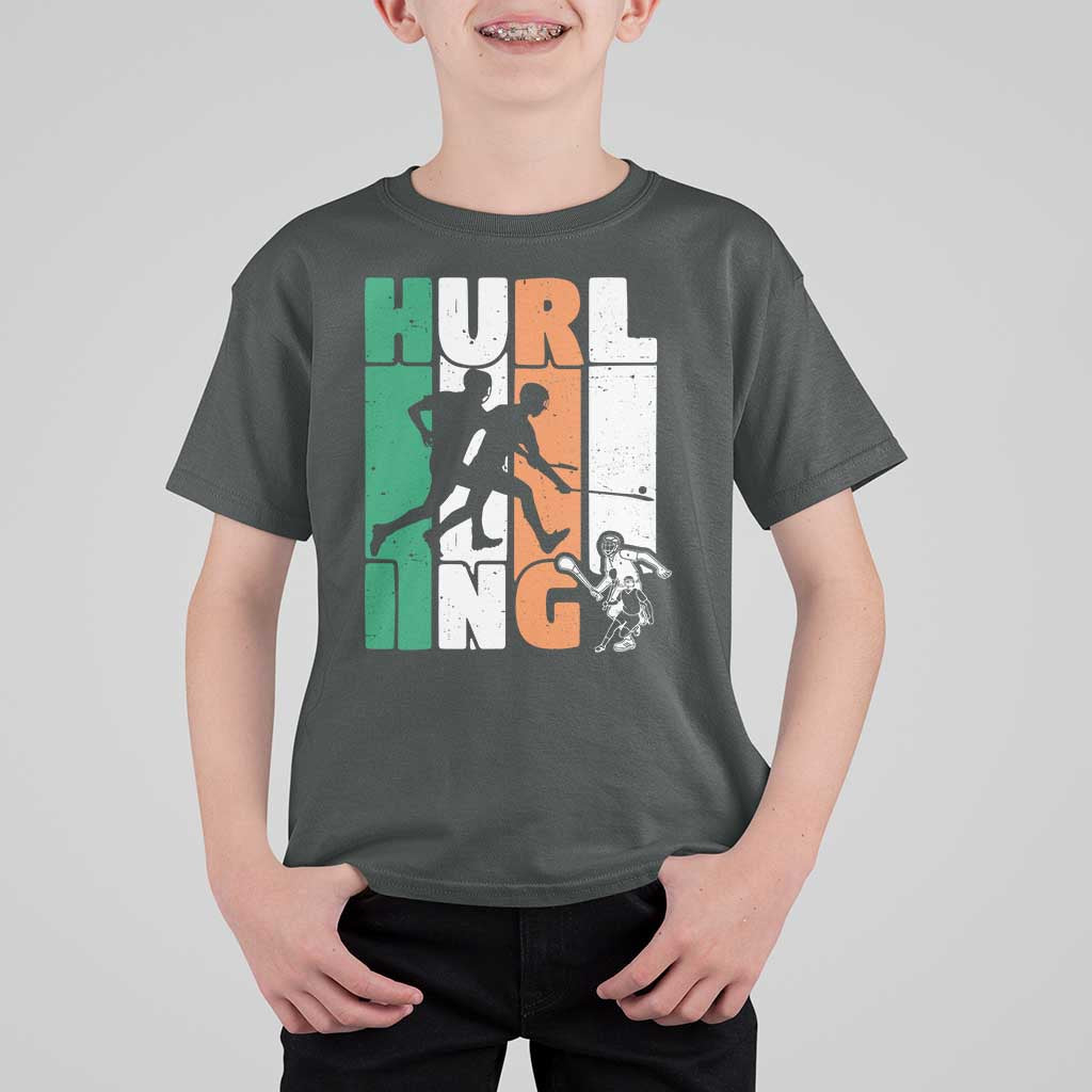Irish Hurling Hurler T Shirt For Kid