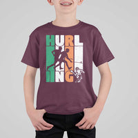 Irish Hurling Hurler T Shirt For Kid