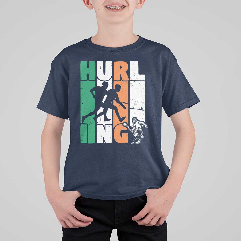 Irish Hurling Hurler T Shirt For Kid