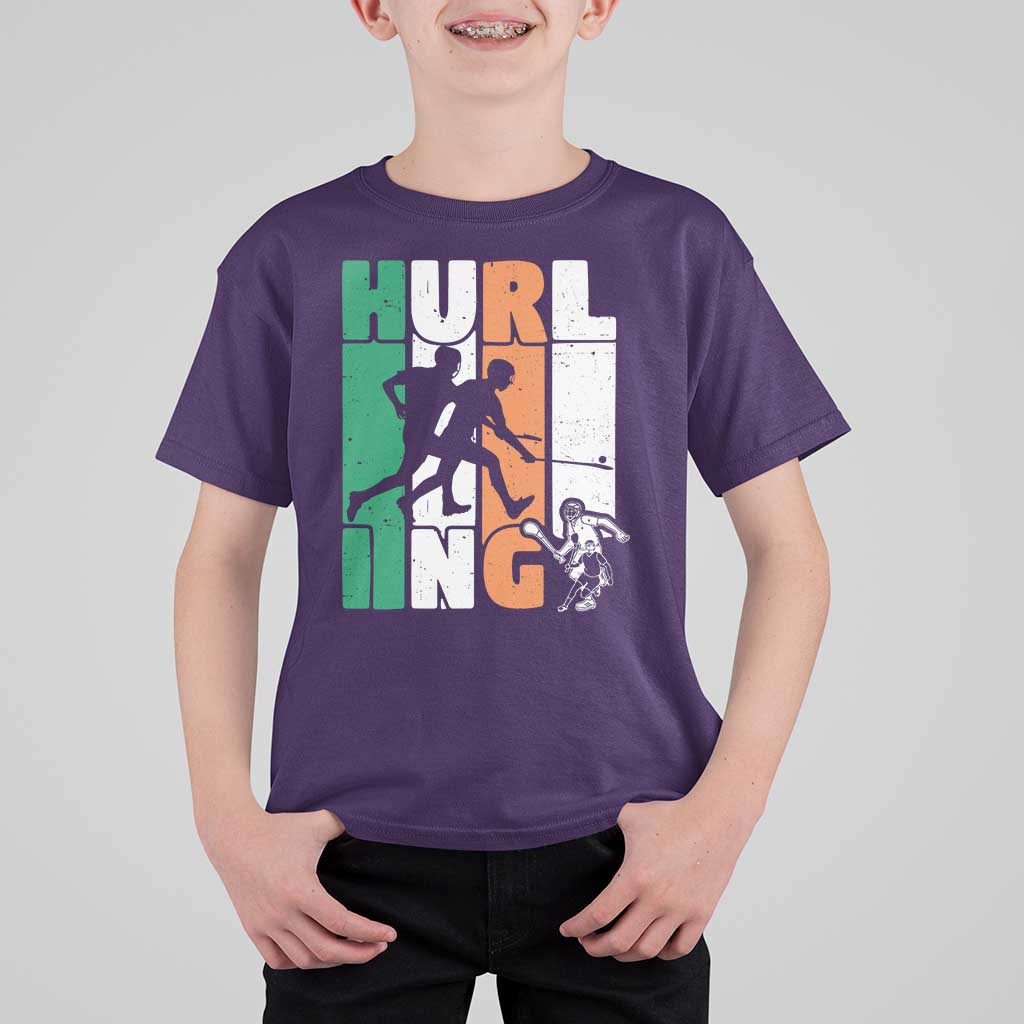 Irish Hurling Hurler T Shirt For Kid