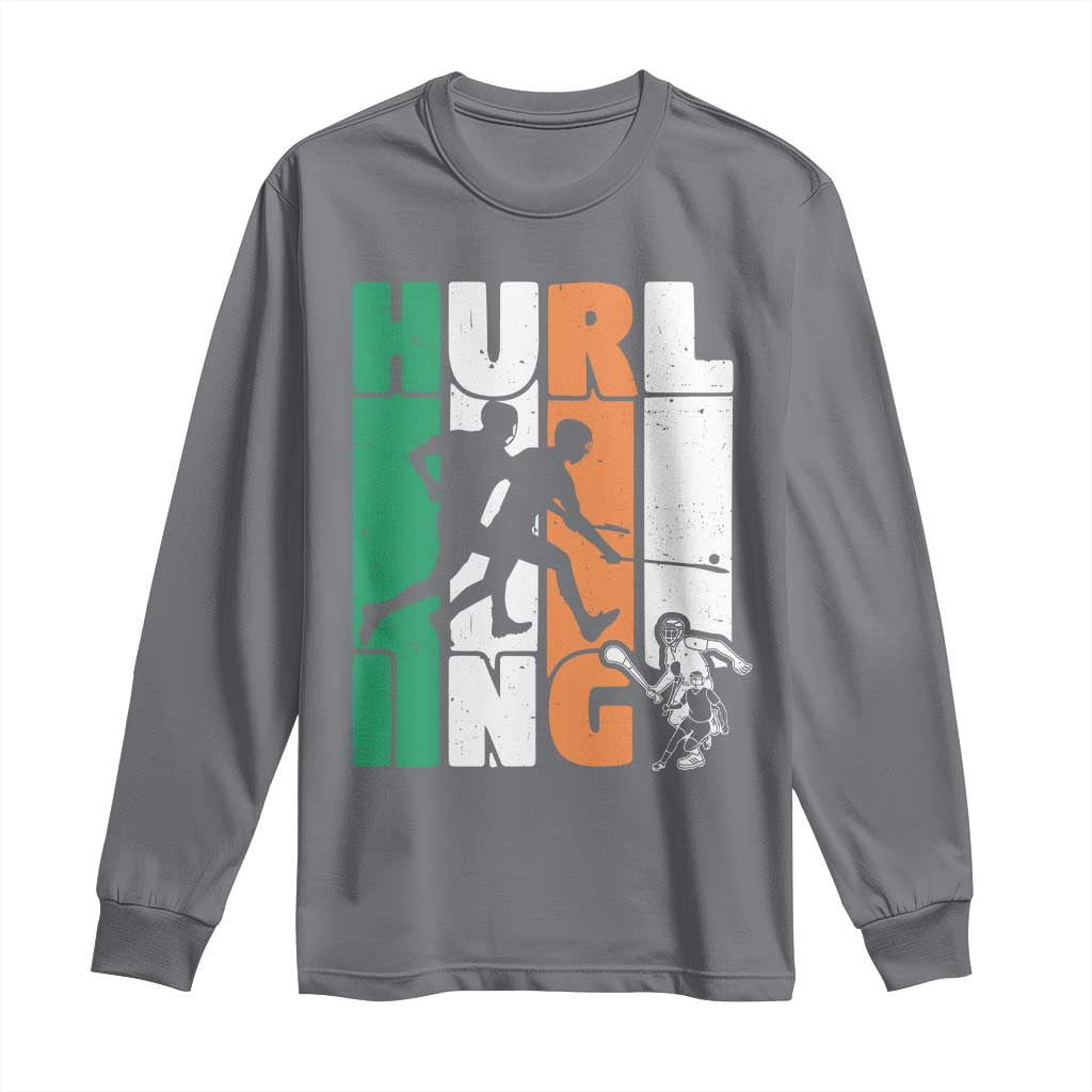 Irish Hurling Hurler Long Sleeve Shirt