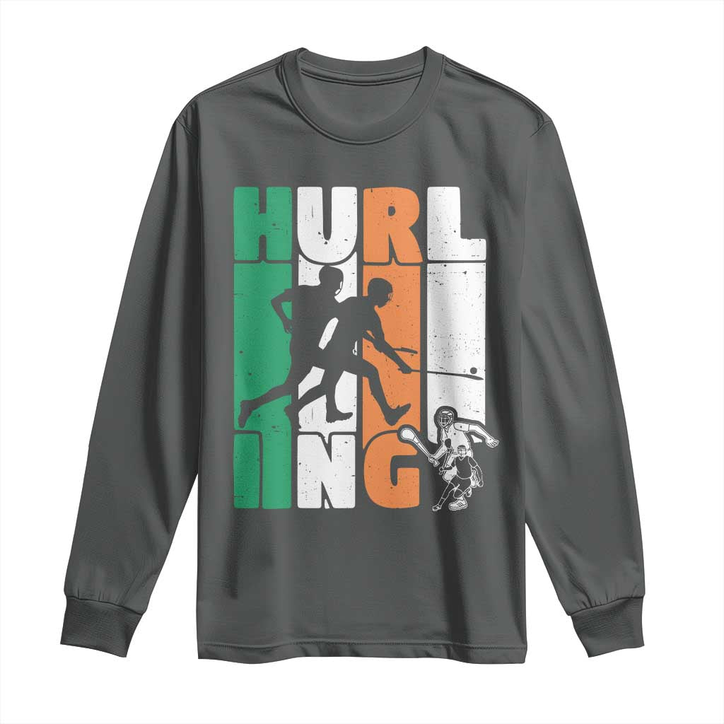 Irish Hurling Hurler Long Sleeve Shirt