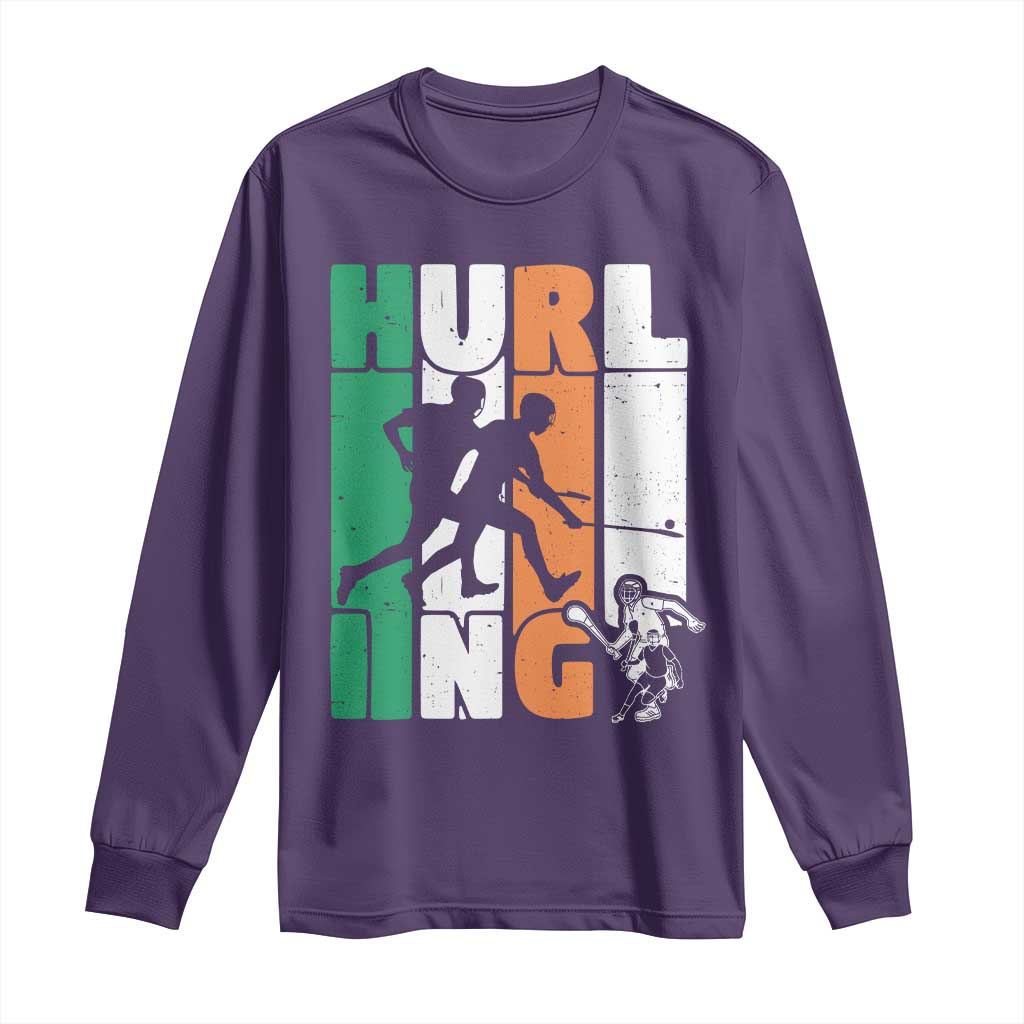 Irish Hurling Hurler Long Sleeve Shirt