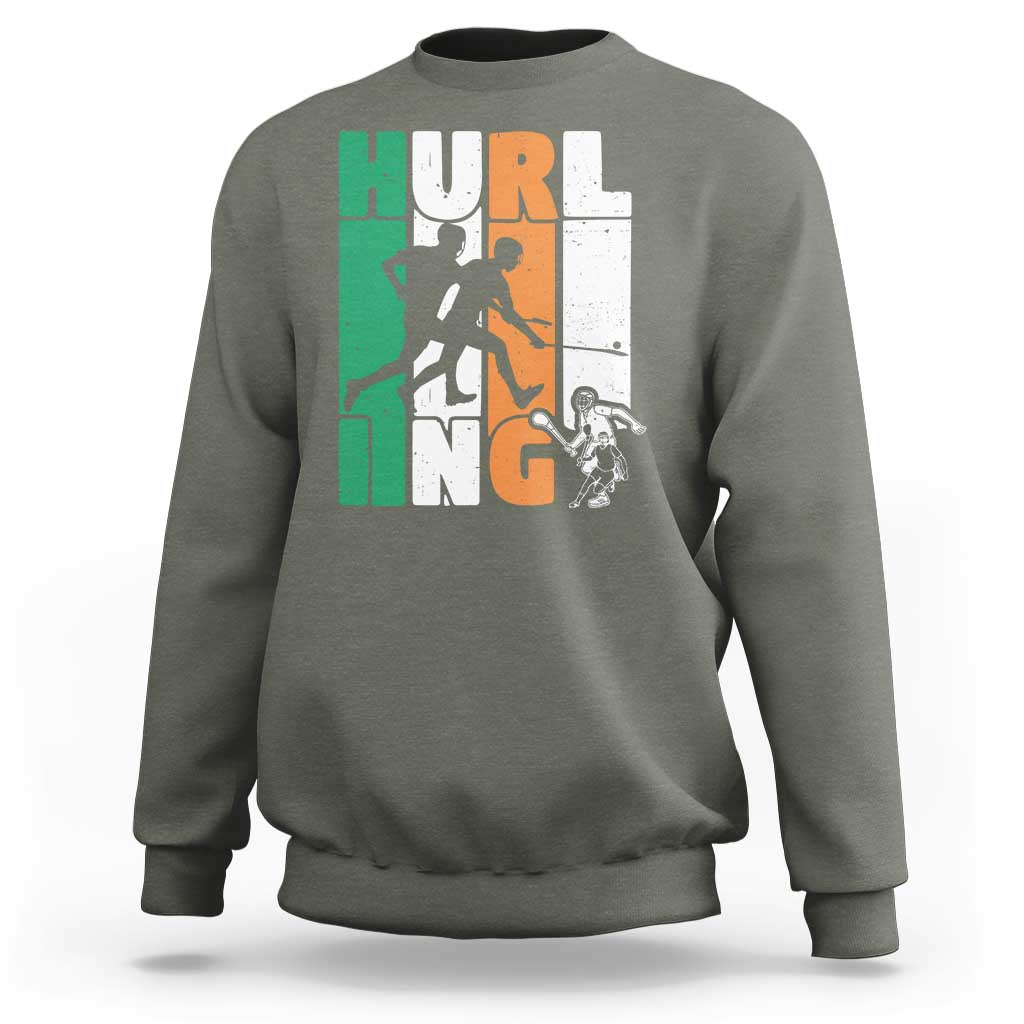 Irish Hurling Hurler Sweatshirt