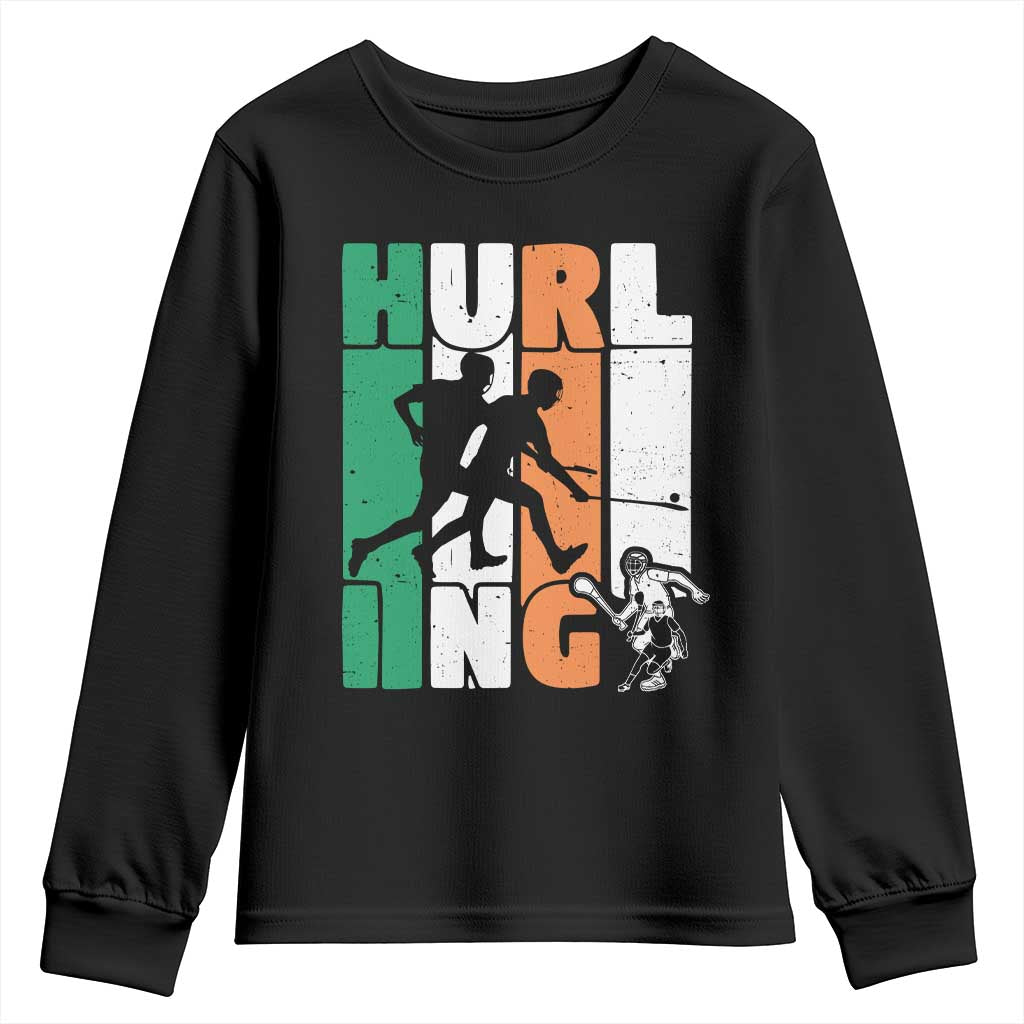 Irish Hurling Hurler Youth Sweatshirt