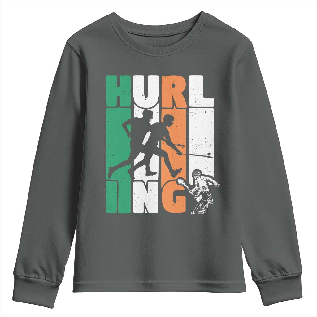Irish Hurling Hurler Youth Sweatshirt
