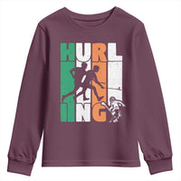 Irish Hurling Hurler Youth Sweatshirt