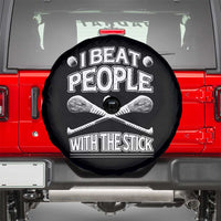 Funny Irish Hurling Spare Tire Cover I Beat People With a Stick
