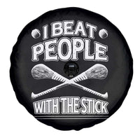 Funny Irish Hurling Spare Tire Cover I Beat People With a Stick