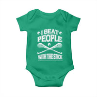 Funny Irish Hurling Baby Onesie I Beat People With a Stick