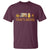 Camping Lover T Shirt Today's Agenda Road Trip RV Motorhome Campfire - Wonder Print Shop