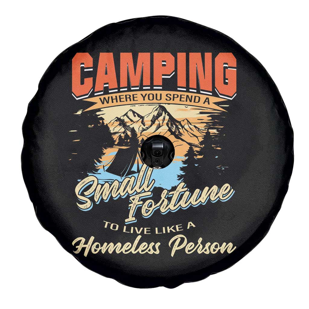 Camping Spare Tire Cover Where You Spend A Small Fortune To Live Like A Homeless Person
