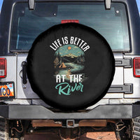 Camping Lover Spare Tire Cover Life Is Better At The River