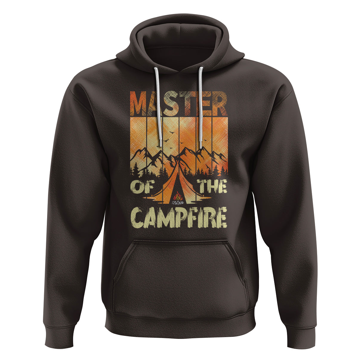 Funny Camping Hoodie Master Of The Campfire - Wonder Print Shop