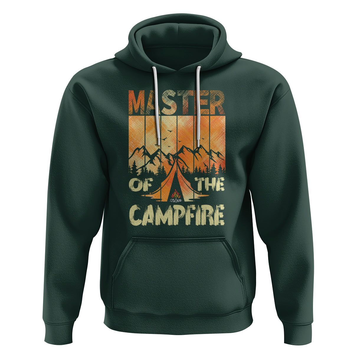 Funny Camping Hoodie Master Of The Campfire - Wonder Print Shop
