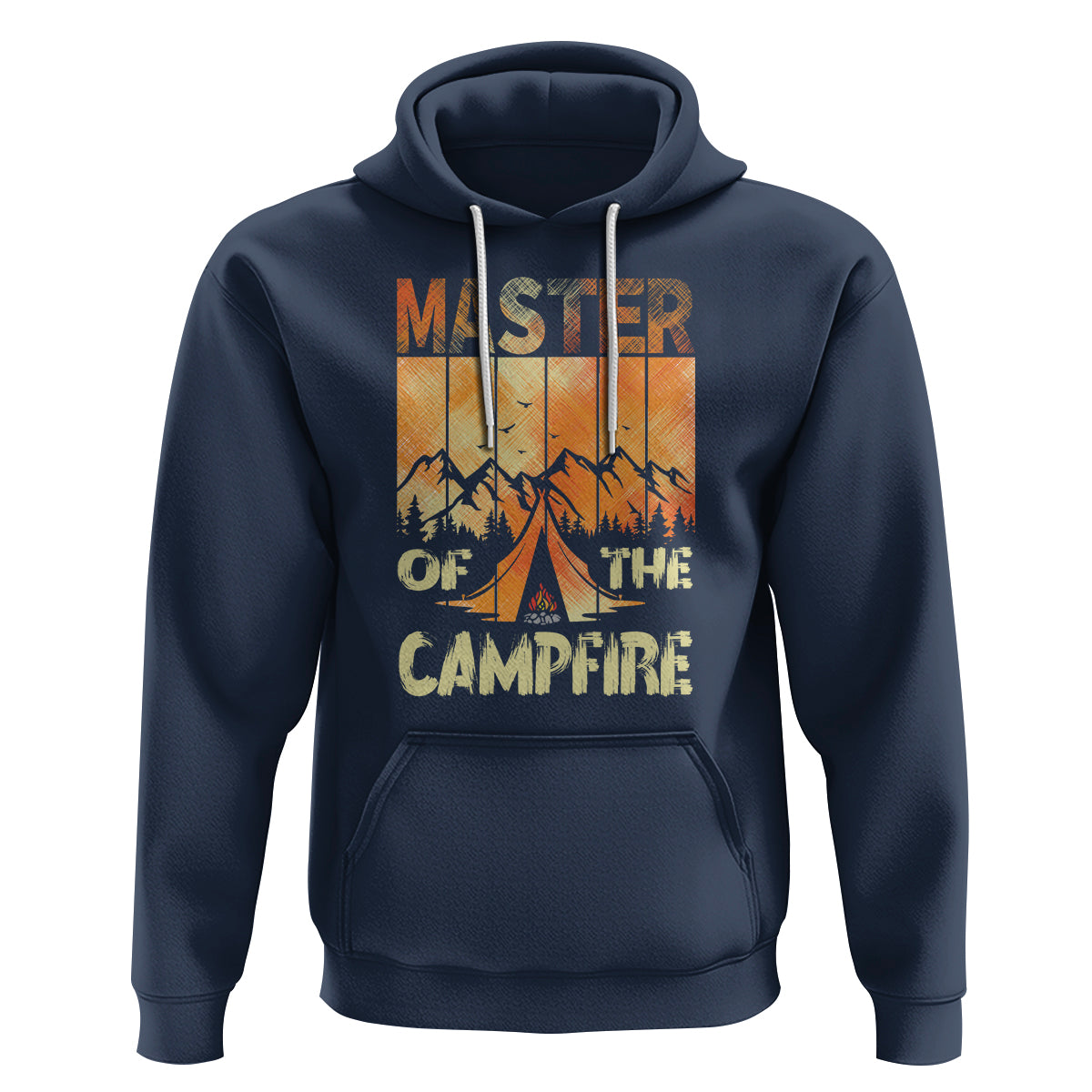 Funny Camping Hoodie Master Of The Campfire - Wonder Print Shop