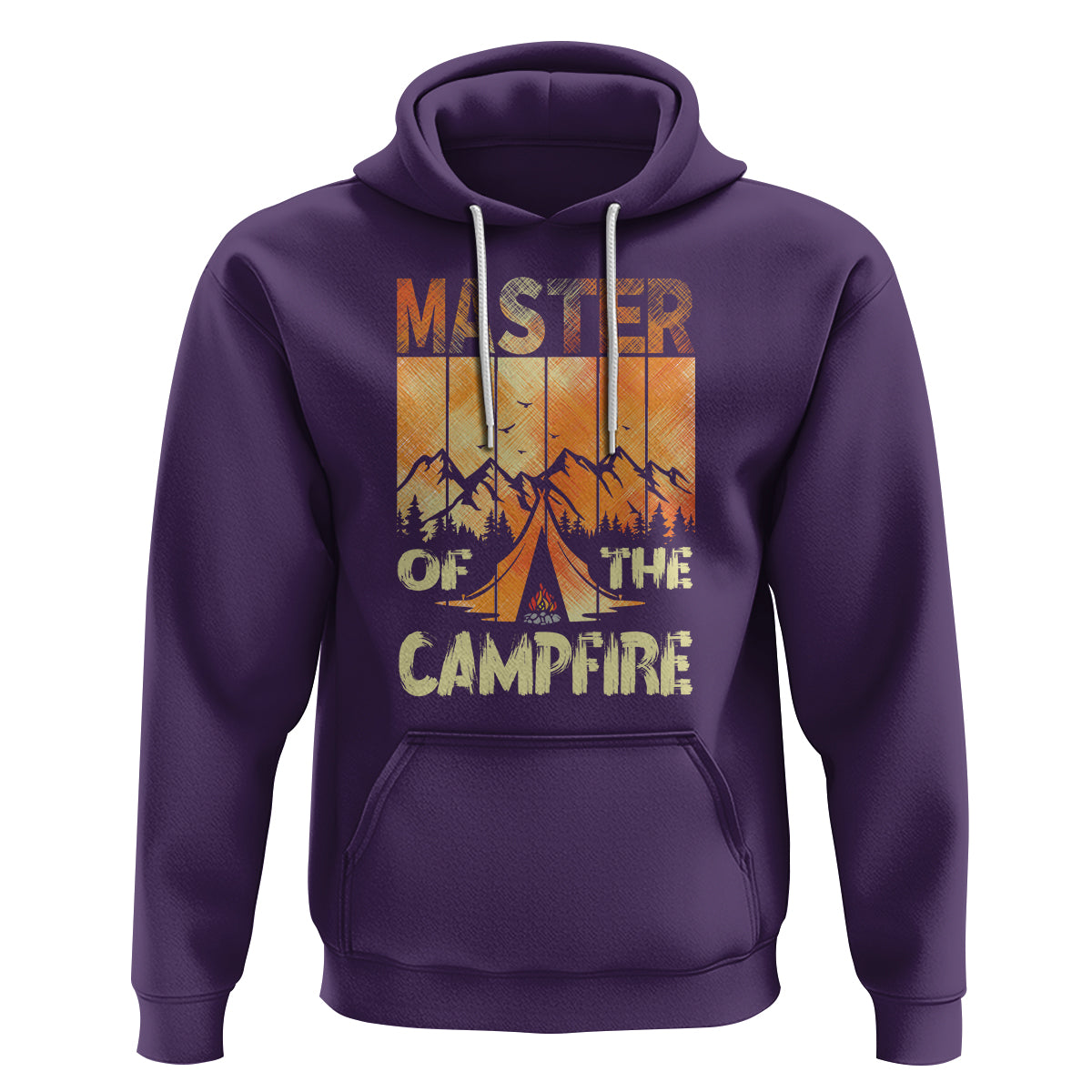Funny Camping Hoodie Master Of The Campfire - Wonder Print Shop
