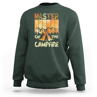 Funny Camping Sweatshirt Master Of The Campfire - Wonder Print Shop