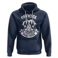 Funny Camping Hoodie Official Smores Tester - Wonder Print Shop