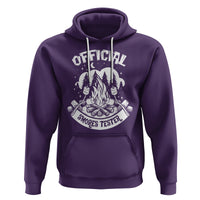 Funny Camping Hoodie Official Smores Tester - Wonder Print Shop