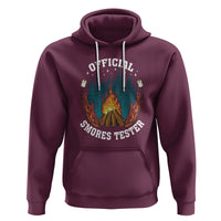 Funny Camping Hoodie Official Smores Tester - Wonder Print Shop