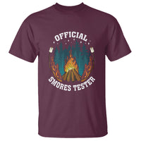 Funny Camping T Shirt Official Smores Tester - Wonder Print Shop
