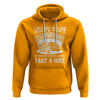 Camping Hoodie Welcome To Camp Quitcherbitchin BBQ Campfire Motorhome - Wonder Print Shop