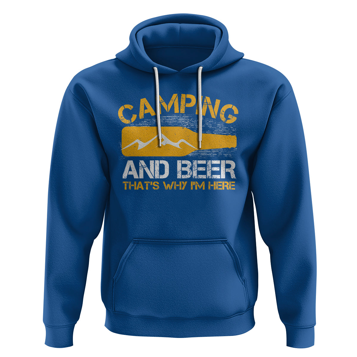 Camping And Beer That's Why I'm Here Drinking Hoodie - Wonder Print Shop