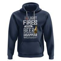 Camping Hoodie I Light Fires And Make Beer Disappear What's Your Superpower - Wonder Print Shop