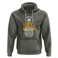 Camping Hoodie I Light Fires And Make Beer Disappear What's Your Superpower - Wonder Print Shop