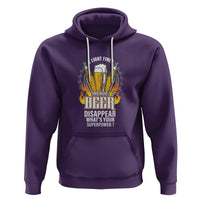 Camping Hoodie I Light Fires And Make Beer Disappear What's Your Superpower - Wonder Print Shop