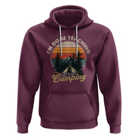 Camper Teacher Hoodie I'm Done Teaching Let's Go Camping - Wonder Print Shop
