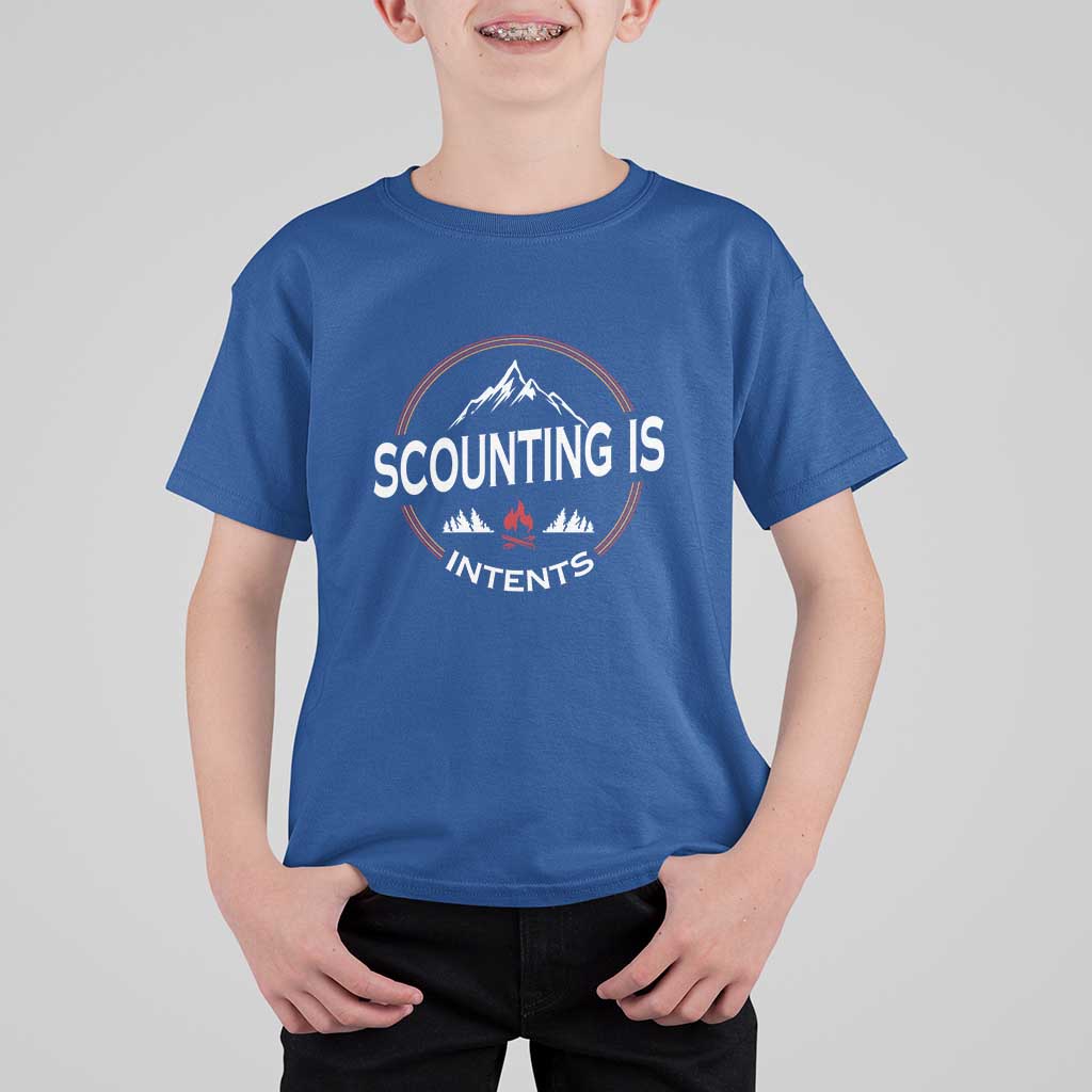 Scouting Is Tent T Shirt For Kid - Wonder Print Shop