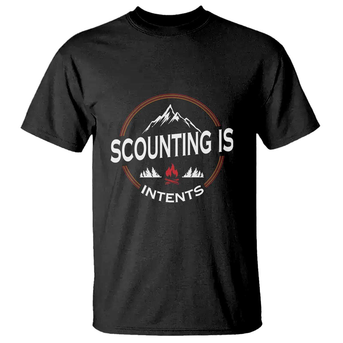 Scouting Is Tent T Shirt - Wonder Print Shop