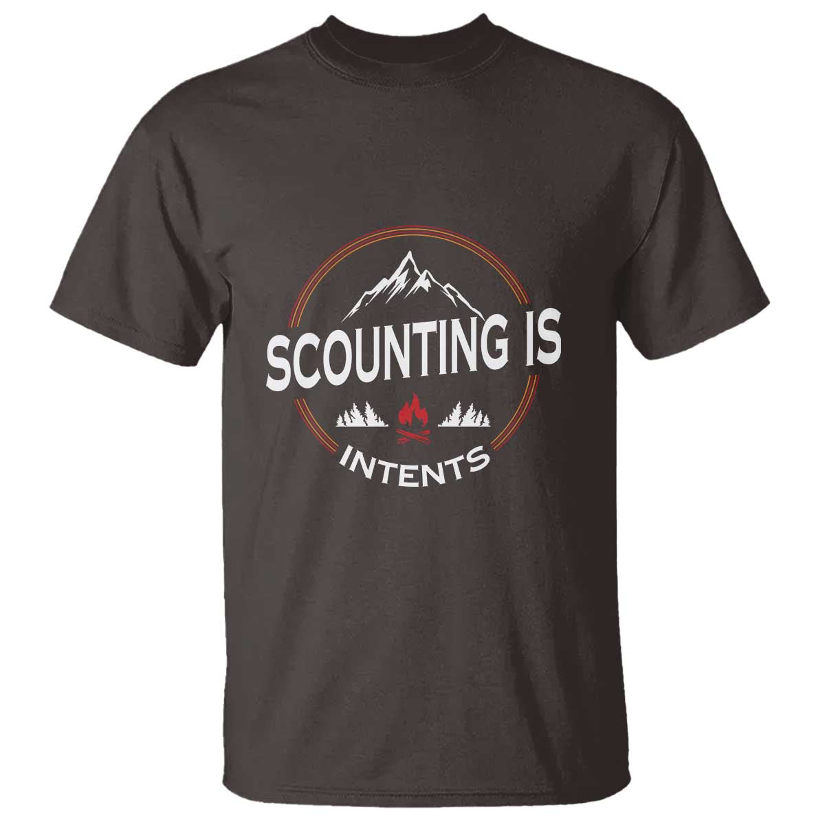 Scouting Is Tent T Shirt - Wonder Print Shop