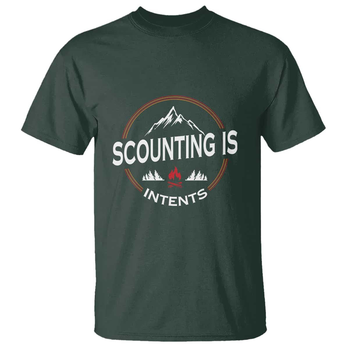 Scouting Is Tent T Shirt - Wonder Print Shop
