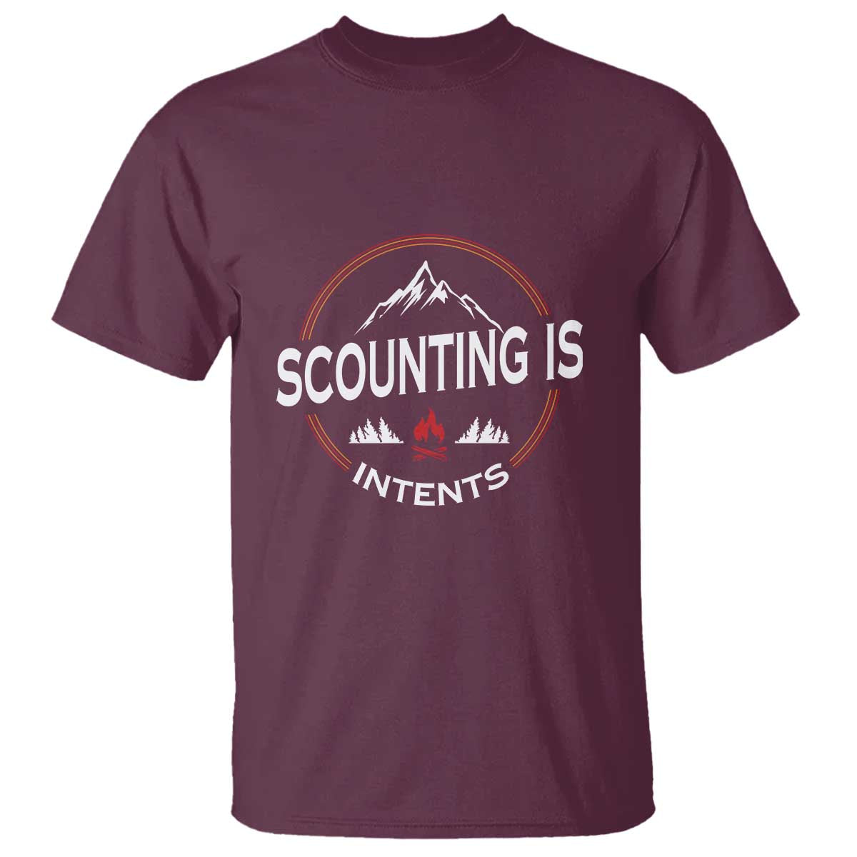 Scouting Is Tent T Shirt - Wonder Print Shop