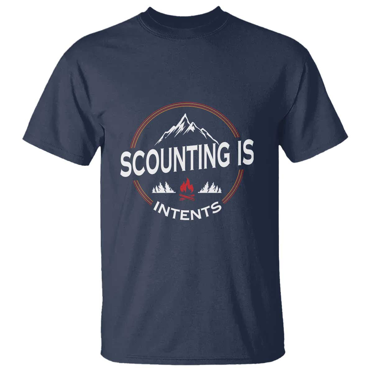 Scouting Is Tent T Shirt - Wonder Print Shop