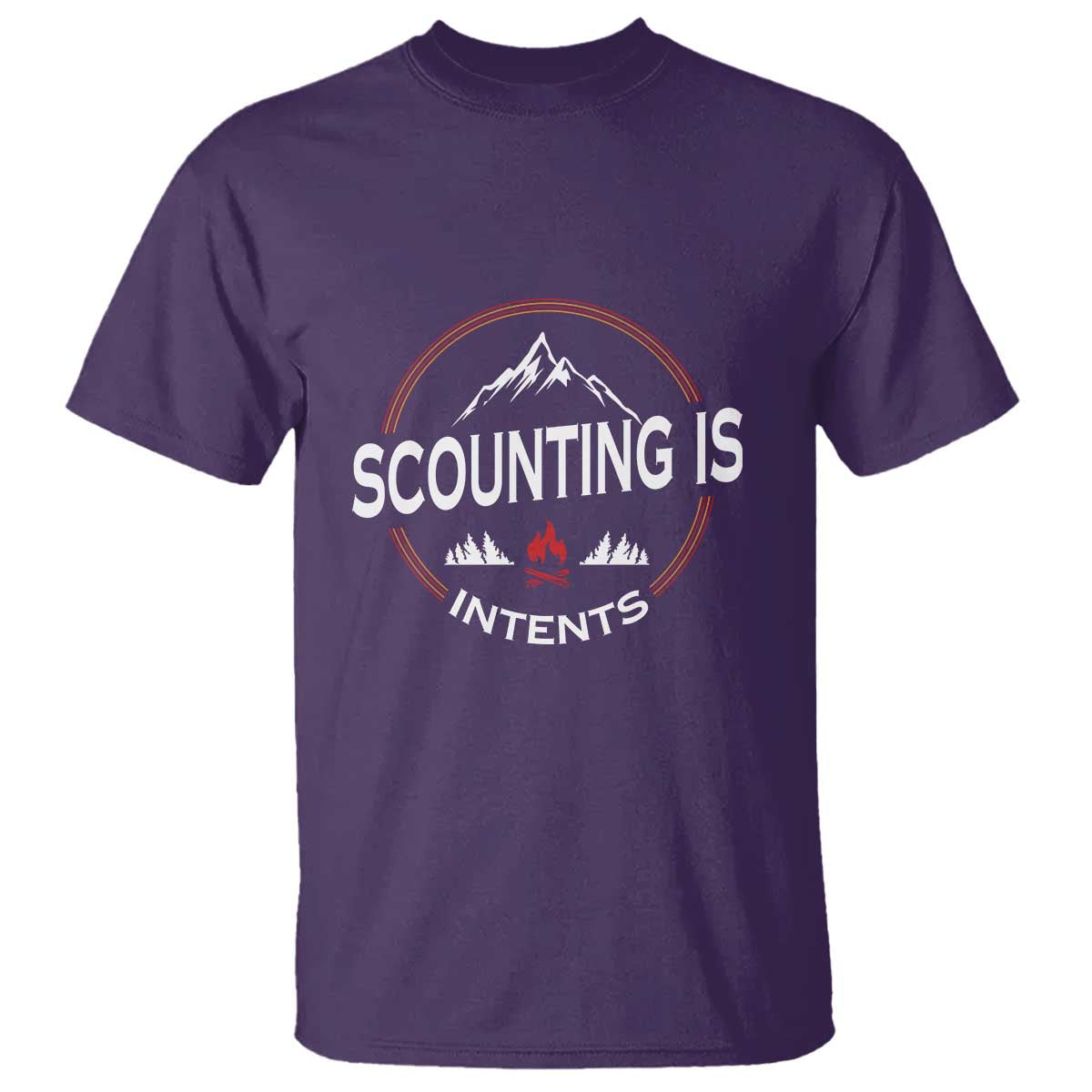 Scouting Is Tent T Shirt - Wonder Print Shop