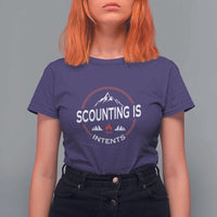 Scouting Is Tent T Shirt For Women - Wonder Print Shop