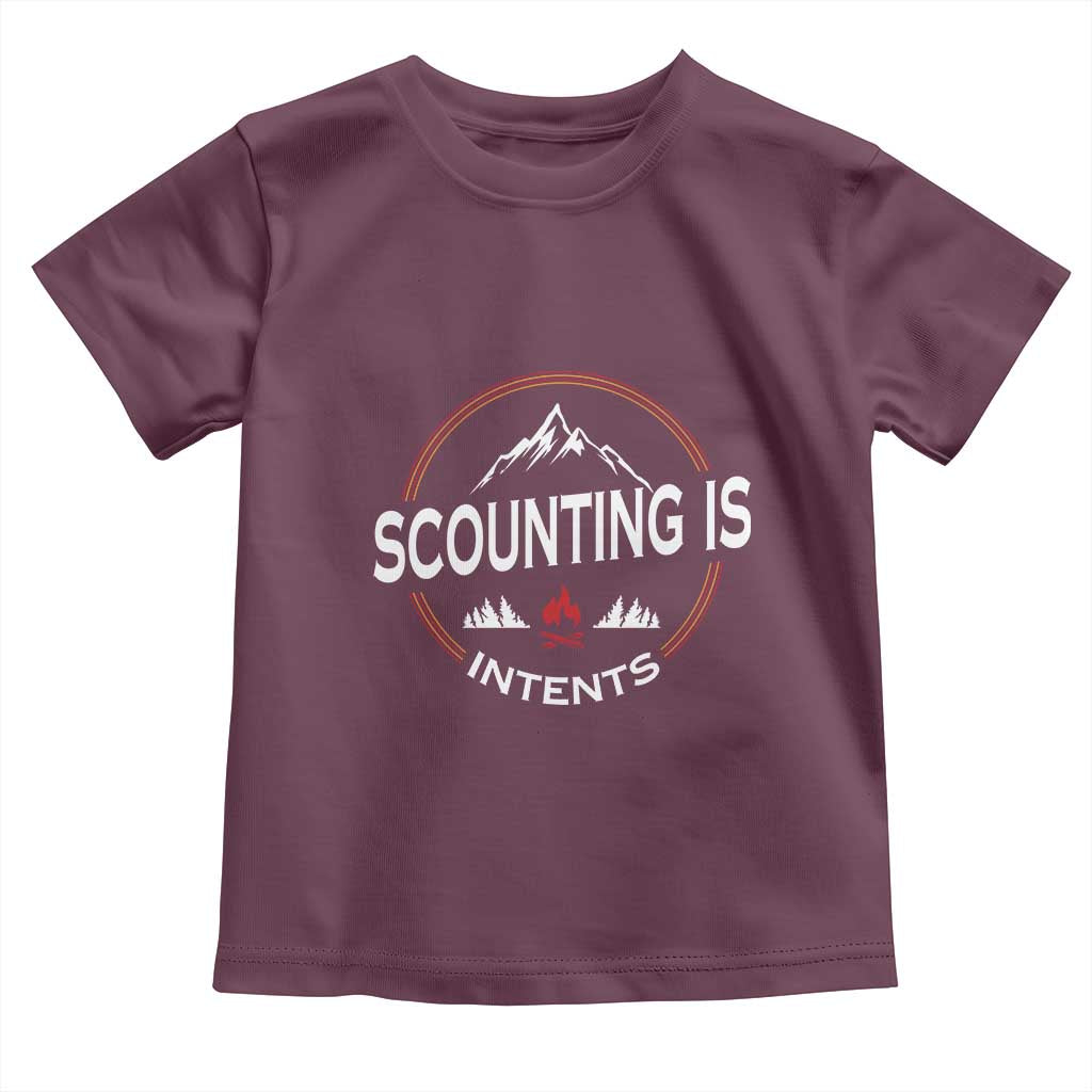Scouting Is Tent Toddler T Shirt