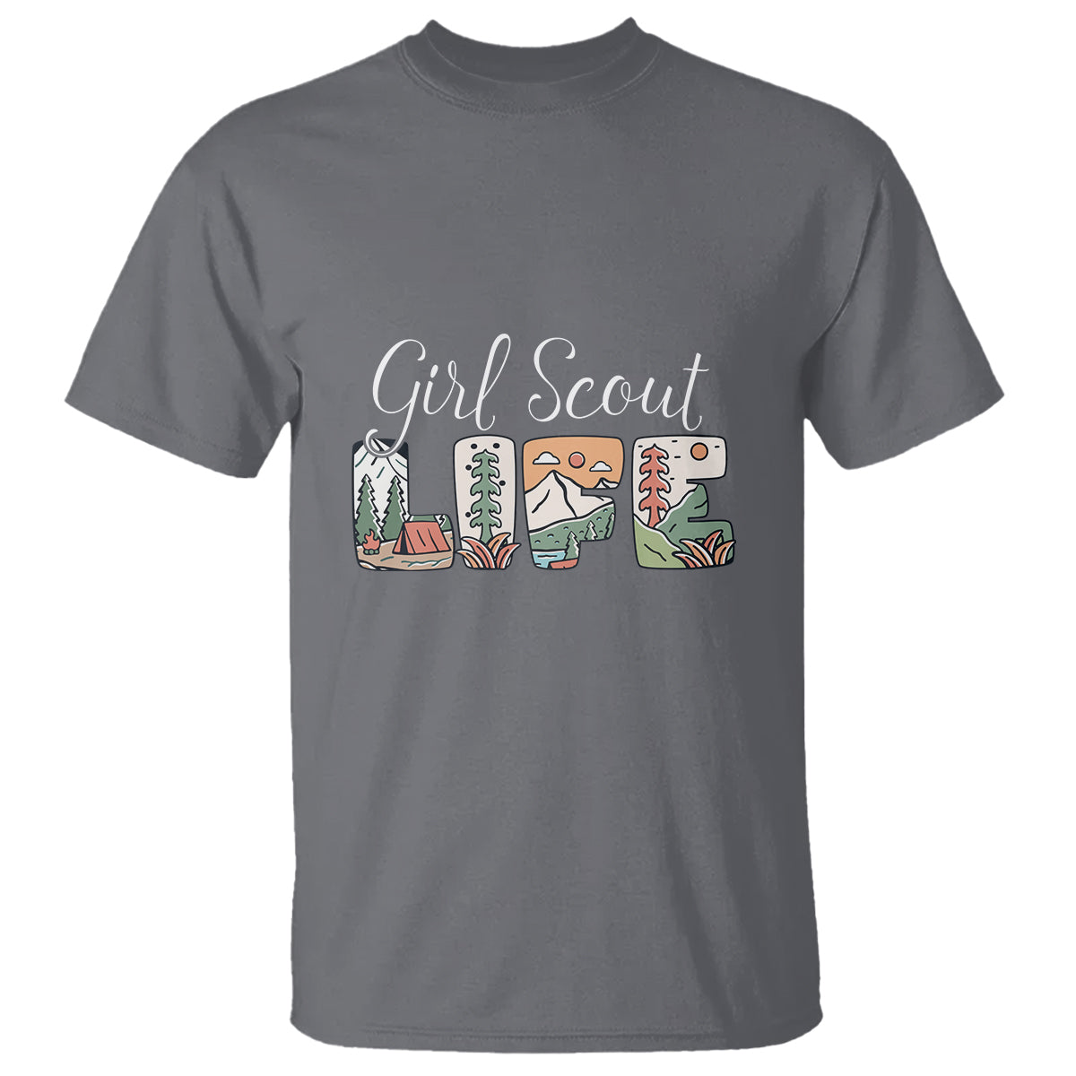 Scouting T Shirt Girl Scout Life Girls Cookie Camping - Wonder Print Shop