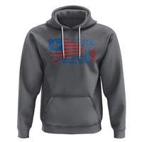 Scouting Hoodie America Flag Scouting Law Camping Outdoor Adventure - Wonder Print Shop