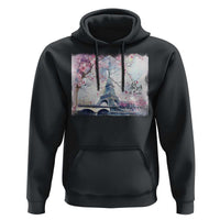 Je T'aime I Love Eiffel Paris French France Travel Hoodie - Wonder Print Shop