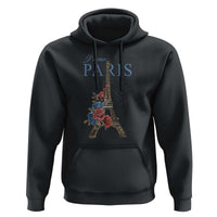 Je T'aime I Love Eiffel Paris French France Travel Hoodie - Wonder Print Shop