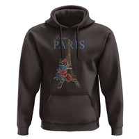Je T'aime I Love Eiffel Paris French France Travel Hoodie - Wonder Print Shop