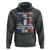 Pride Of An American Heart Of A French Hoodie - Wonder Print Shop