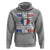 Pride Of An American Heart Of A French Hoodie - Wonder Print Shop