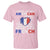 Pride Of An American Heart Of A French T Shirt - Wonder Print Shop